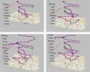 The Impact of Interactivity on Comprehending 2D and 3D Visualizations of Movement Data