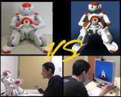 A Simulated Robot versus a Real Robot: People’s Empathic Response (2015)